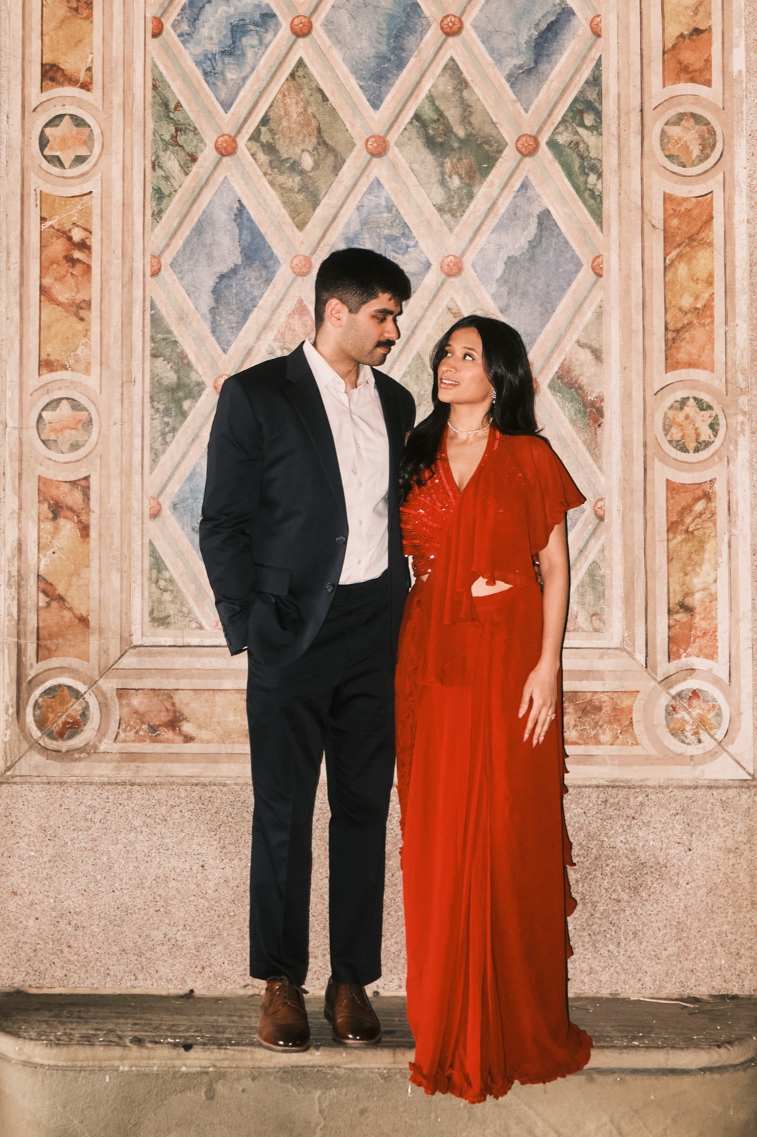 We had an engagement shoot in all of our favorite NYC spots, so naturally we went to Central Park. Taken by our talented friend Prithvi (@pk.fuji on instagram).